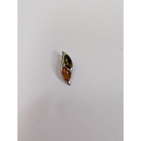 Amber Pendant STERLING 925 - Picture 1 of 5